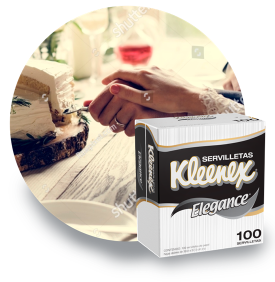 Servilletas Kleenex® Elegance