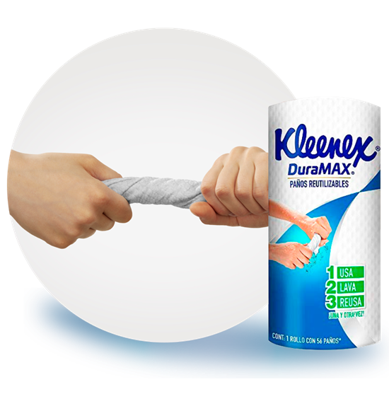 Paños Reutilizables Kleenex® Duramax®
